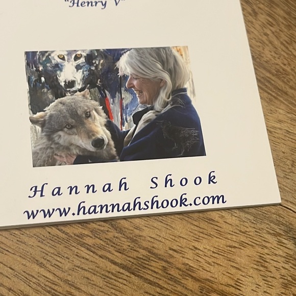 Artist Print of original Oil Painting -
“Ghost Horse” Blank card small p… - Picture 4 of 6